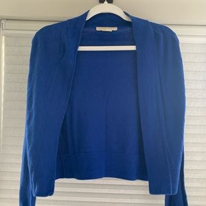 Michael Kors Blue Cropped Sweater w Long Sleeves